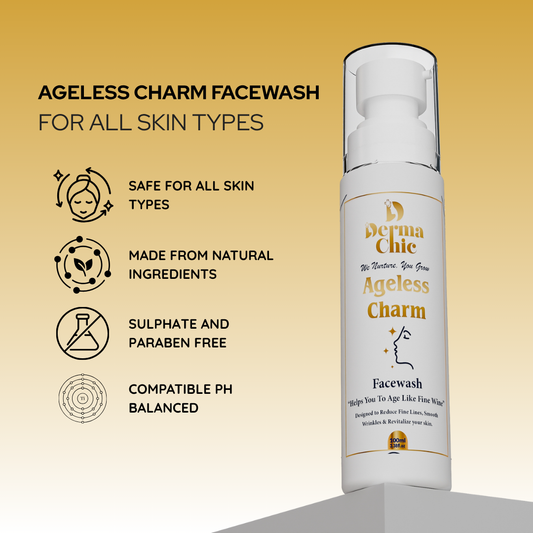 DermaChic Ageless Charm Anti-Ageing Facewash (100ml)