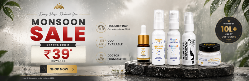 DermaChic Monsoon Sale: Science-Backed Skincare From ₹39!