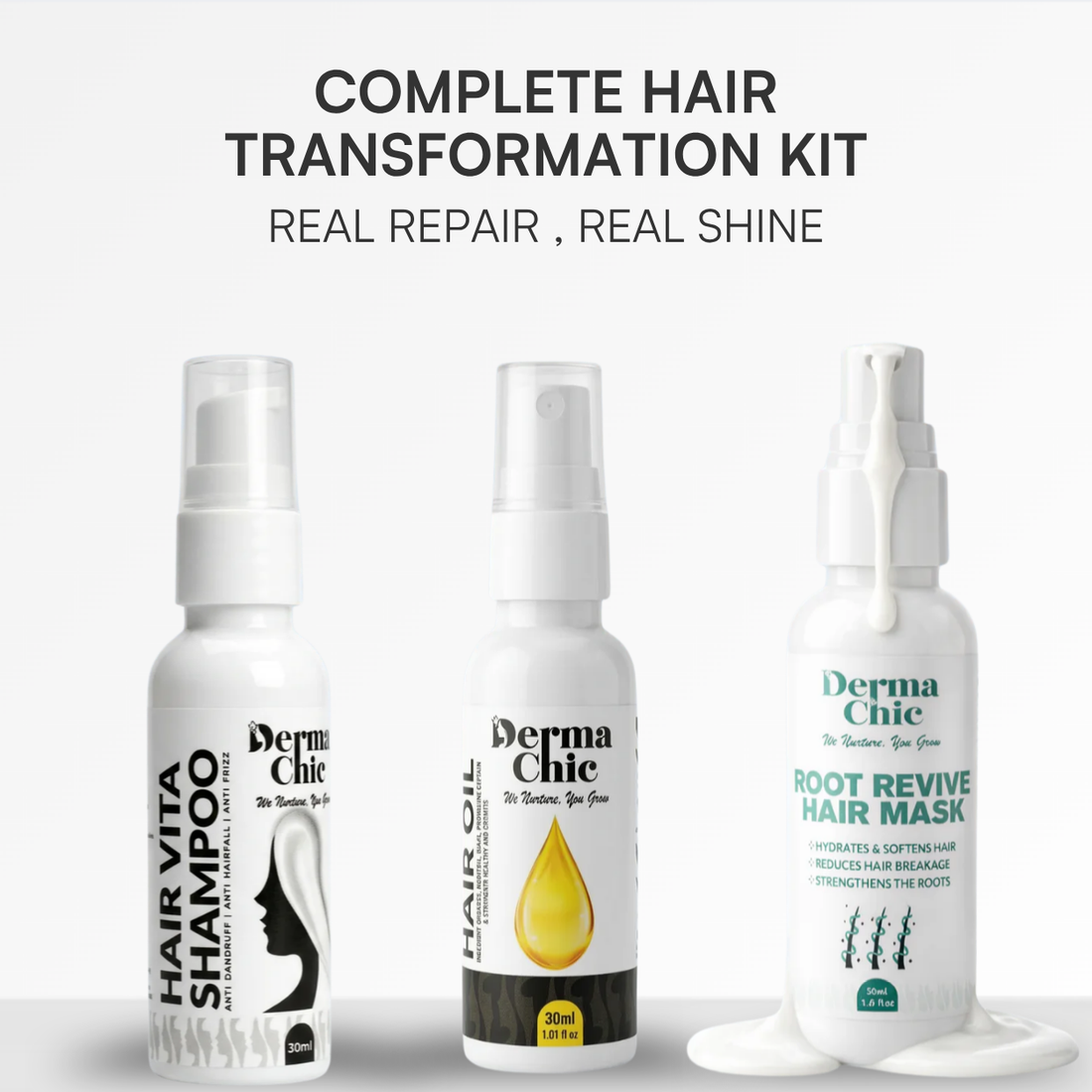 Doctor-Formulated Hair Recovery Starter Kit (Trial Pack)
