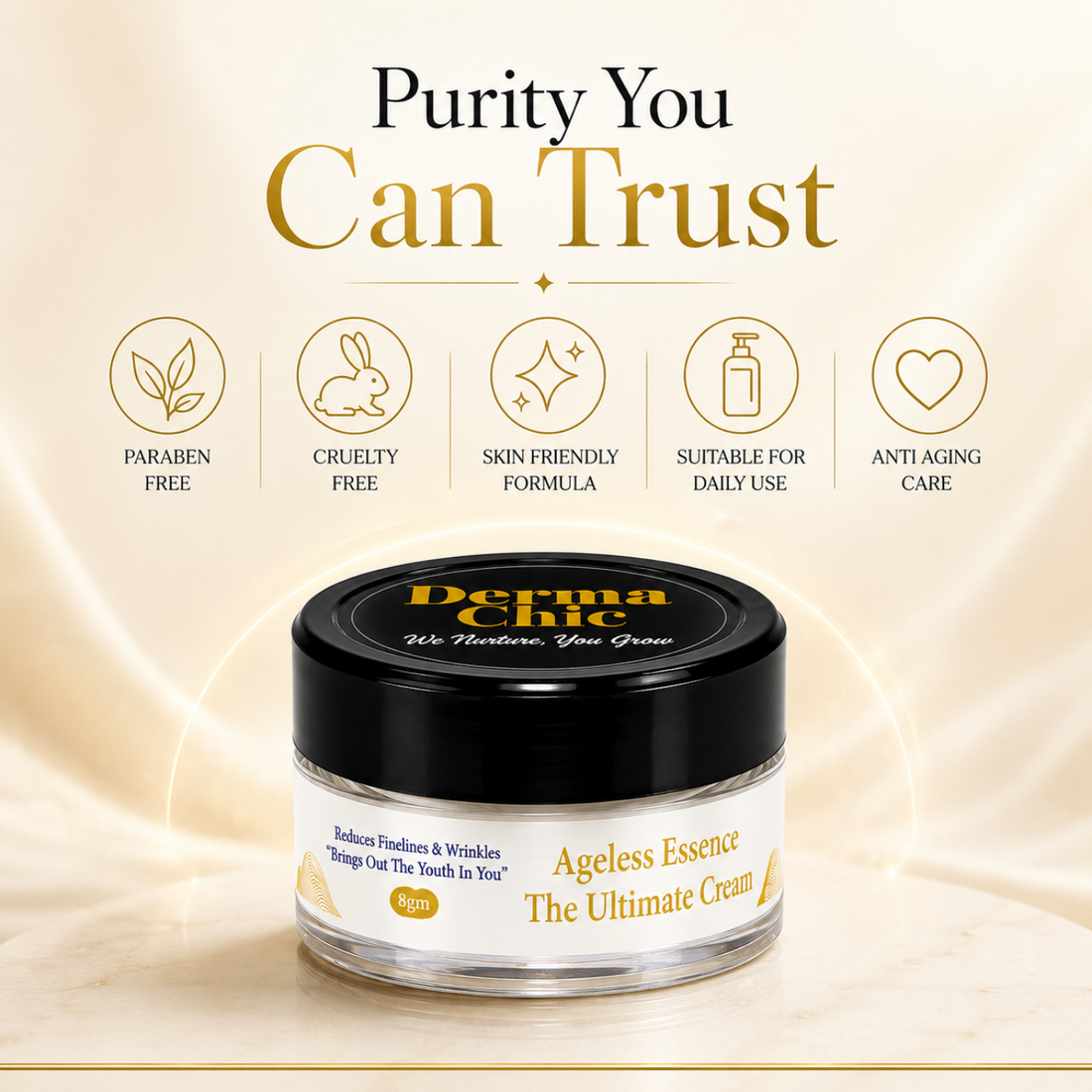 Ageless Essence- The Ultimate Anti Aging Cream (8gm)