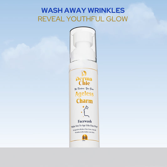 DermaChic Ageless Charm Facewash – Collagen Boosting Cleanser for Firm, Youthful Skin (100ml)
