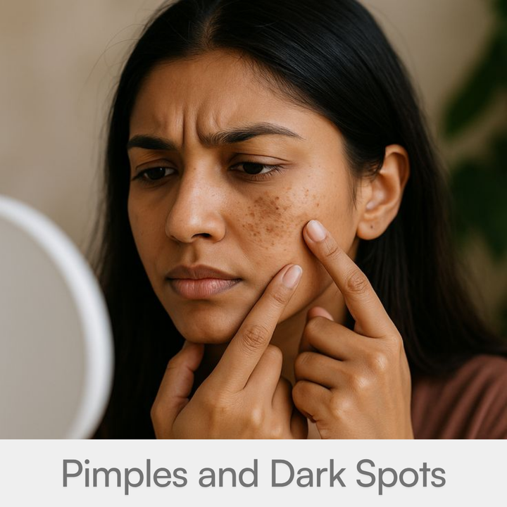 Pimples and Dark Spots