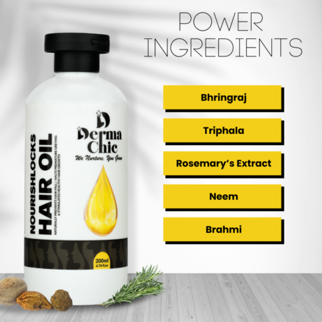 Dermachic NourishLocks Hair oil for Frizzy Hair
